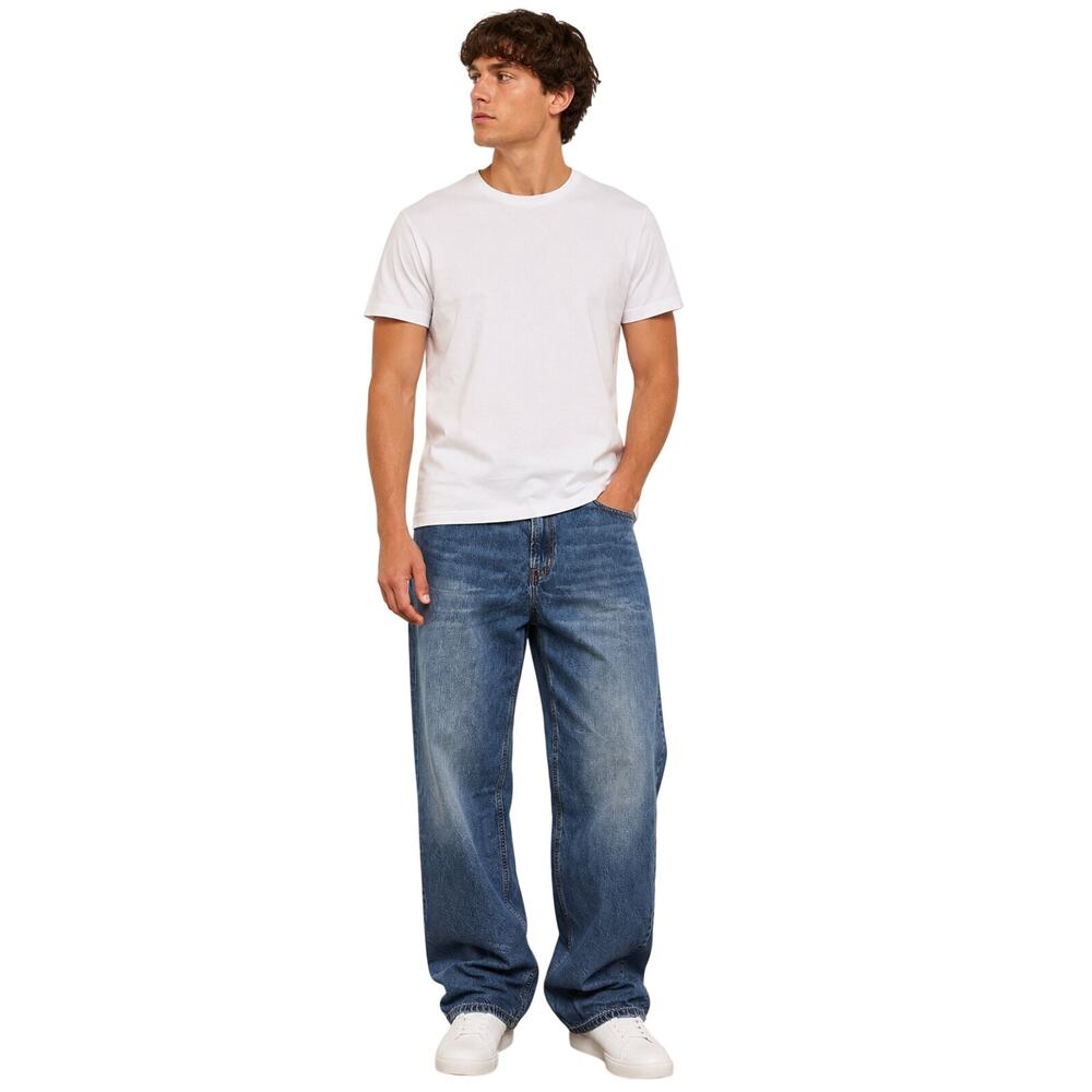 Old navy loose fit jeans 38 x 34 built in tough work casual everyday straight